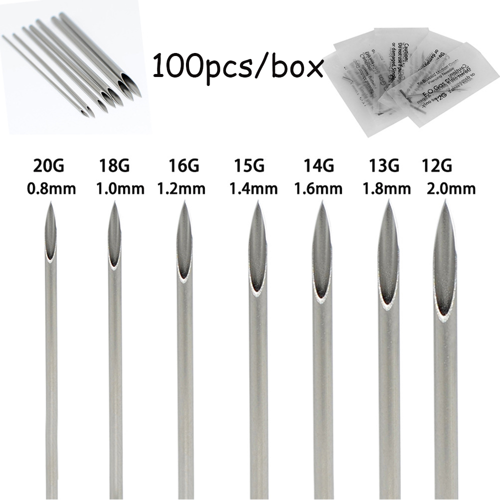 Body Jewelry Tool - Piercing en Acier pour Oreilles de