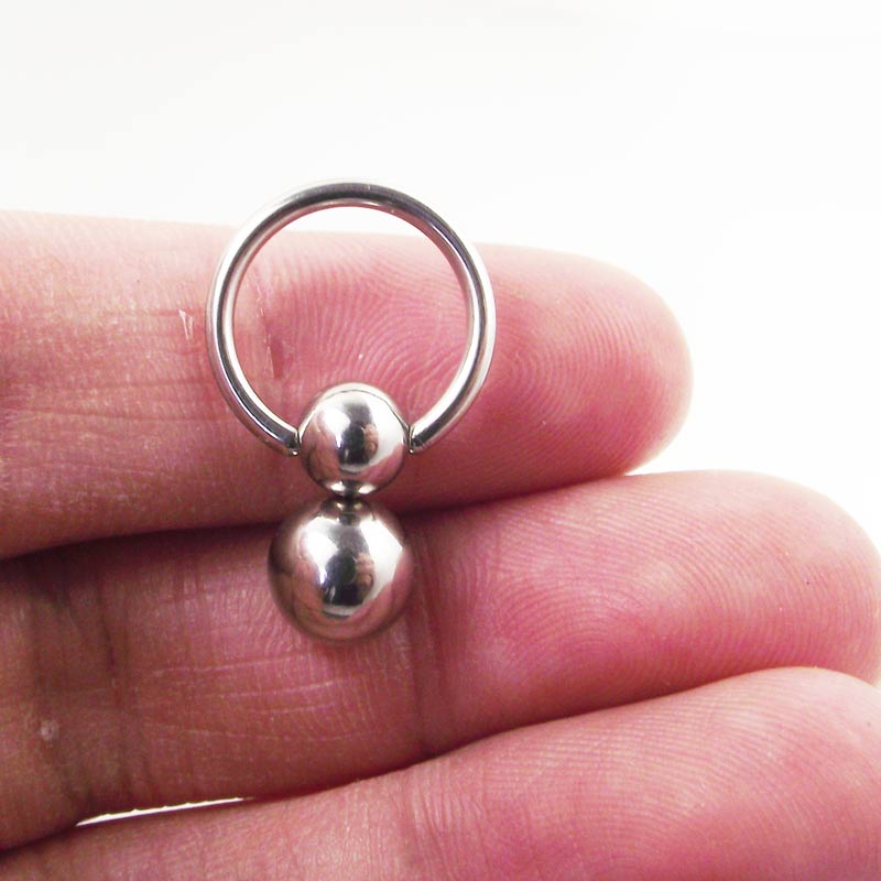 Nipple Bar Curved - Piercing d'oreille Tragus incurvé en acier
