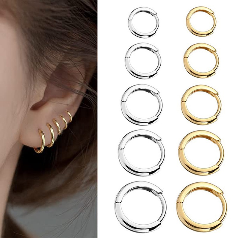 Conch Earring Hoop - 1 paire de petites boucles d'oreilles