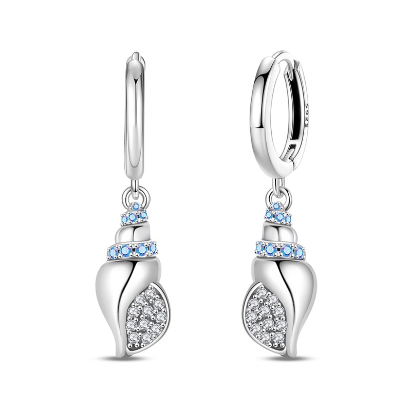 Conch Earring Hoop - Boucles d'oreilles en argent Sterling 925