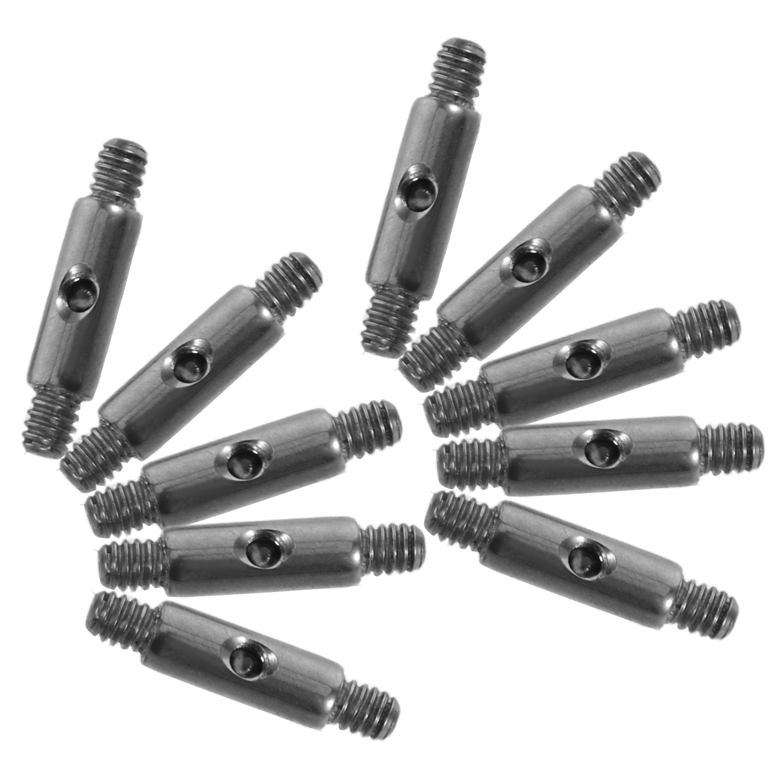 Body Jewelry Repair - Lot de 10 barres droites filetées