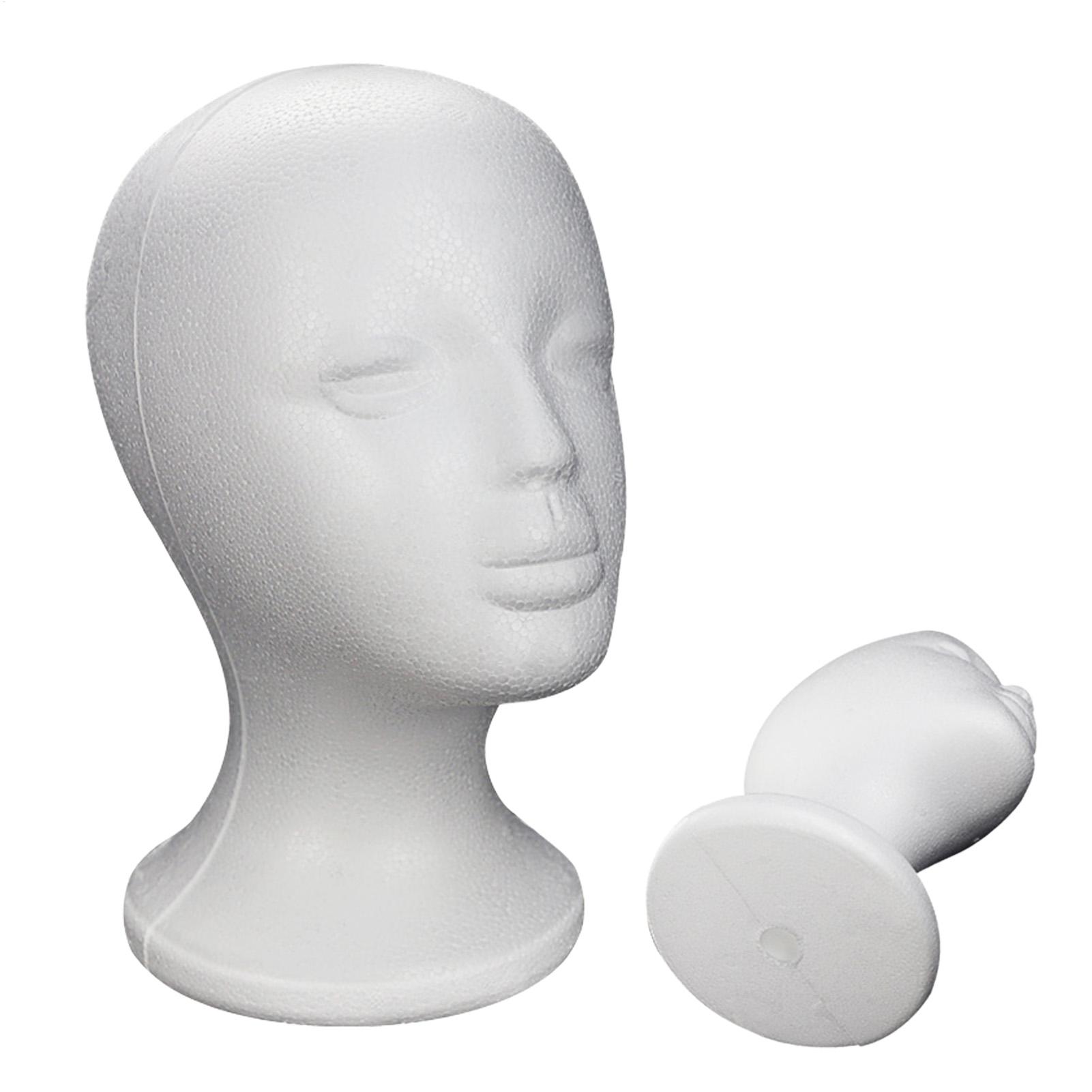 Body Jewelry Storage - Tête de Mannequin en mousse, modèle