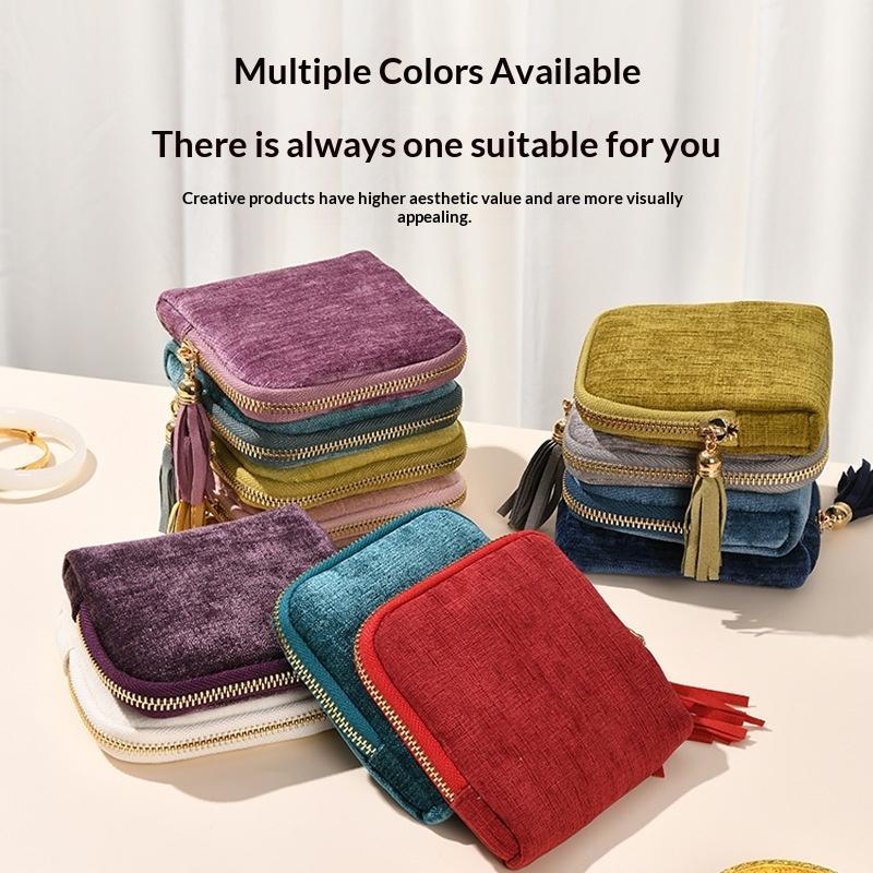 Body Jewelry Display - Sac de rangement portable en velours