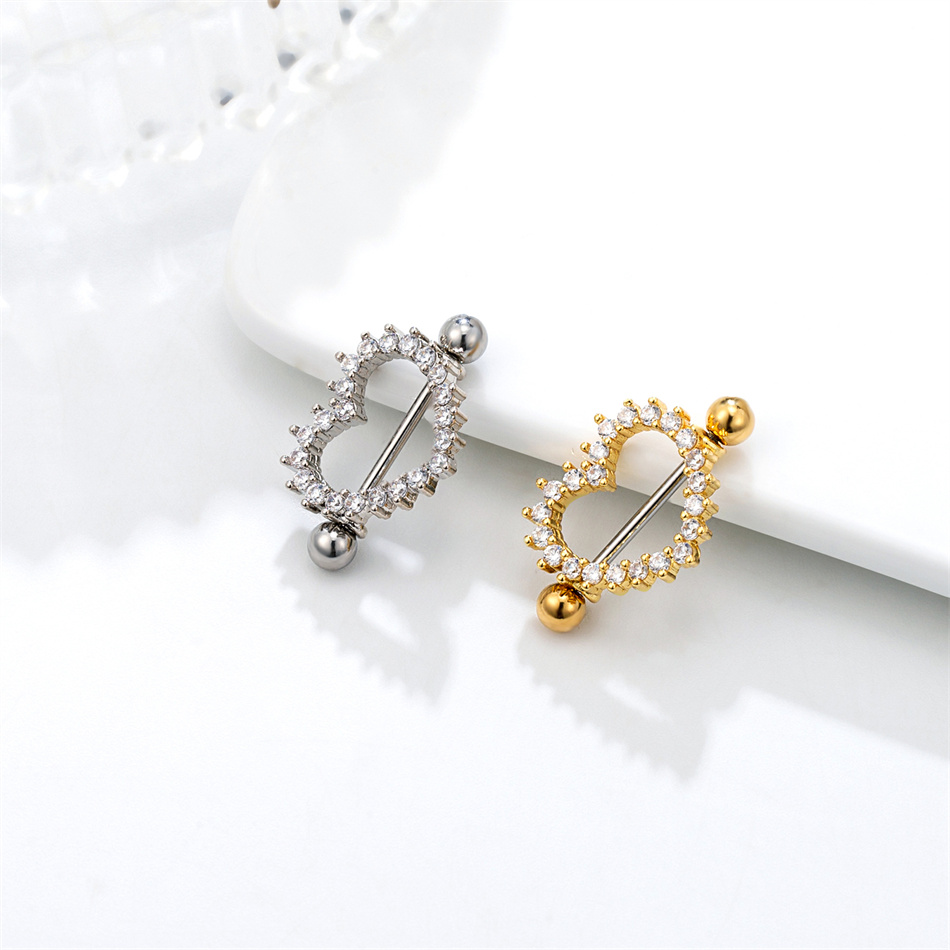 1 paire de bijoux de piercing  - Body Jewelry Nipple Rings avis et prix