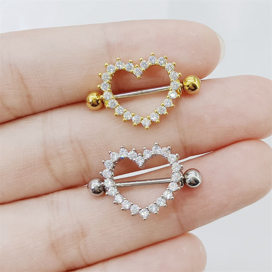 1 paire de bijoux de piercing  - Body Jewelry Nipple Rings avis et prix