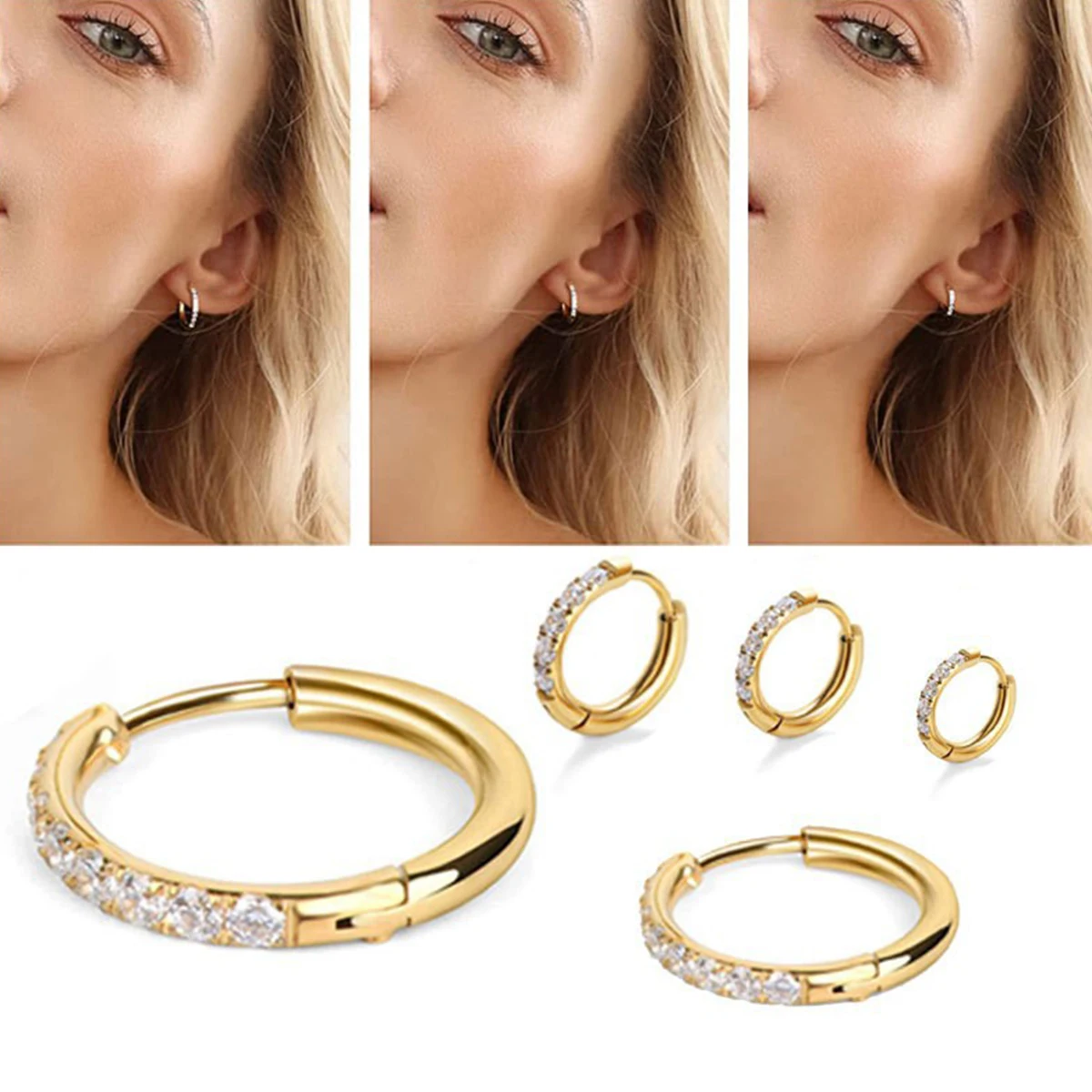 Boucles d'oreilles créoles en  - Conch Earring Hoop avis et prix