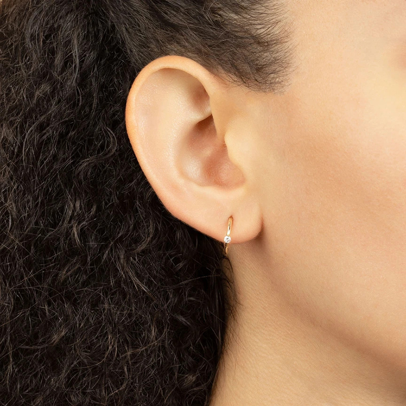 CRMYA or argent couleur cercle - Conch Earring Hoop avis et prix