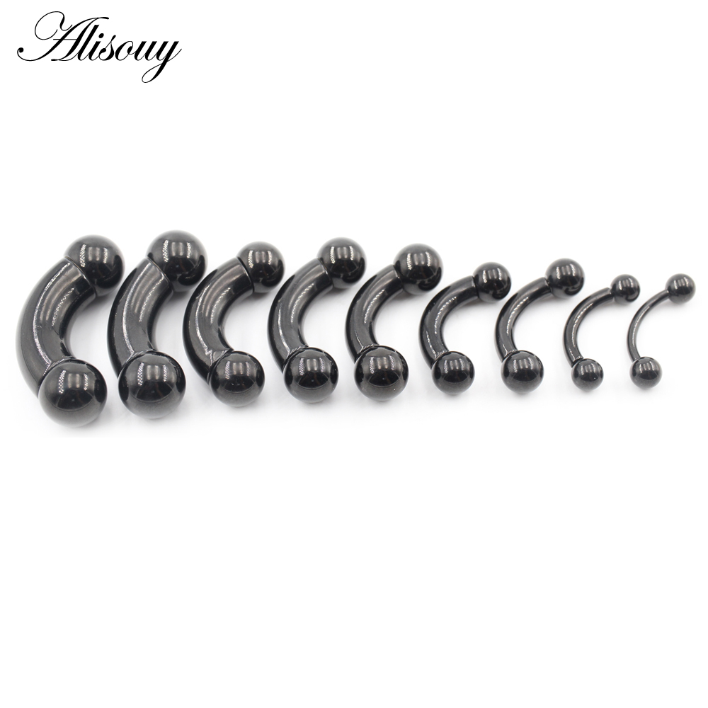 Alisouy 1 pièce Acier inoxydab - Nipple Bar Curved avis et prix