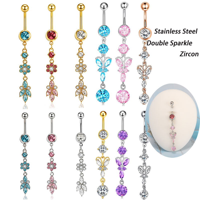1 pièce Piercing de nombril st - Body Jewelry Co avis et prix