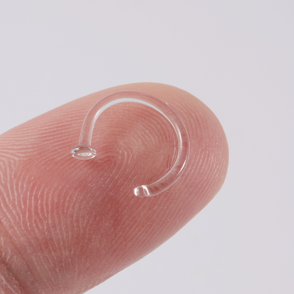 Goujon de nez en verre Transpa - Body Jewelry Storage avis et prix