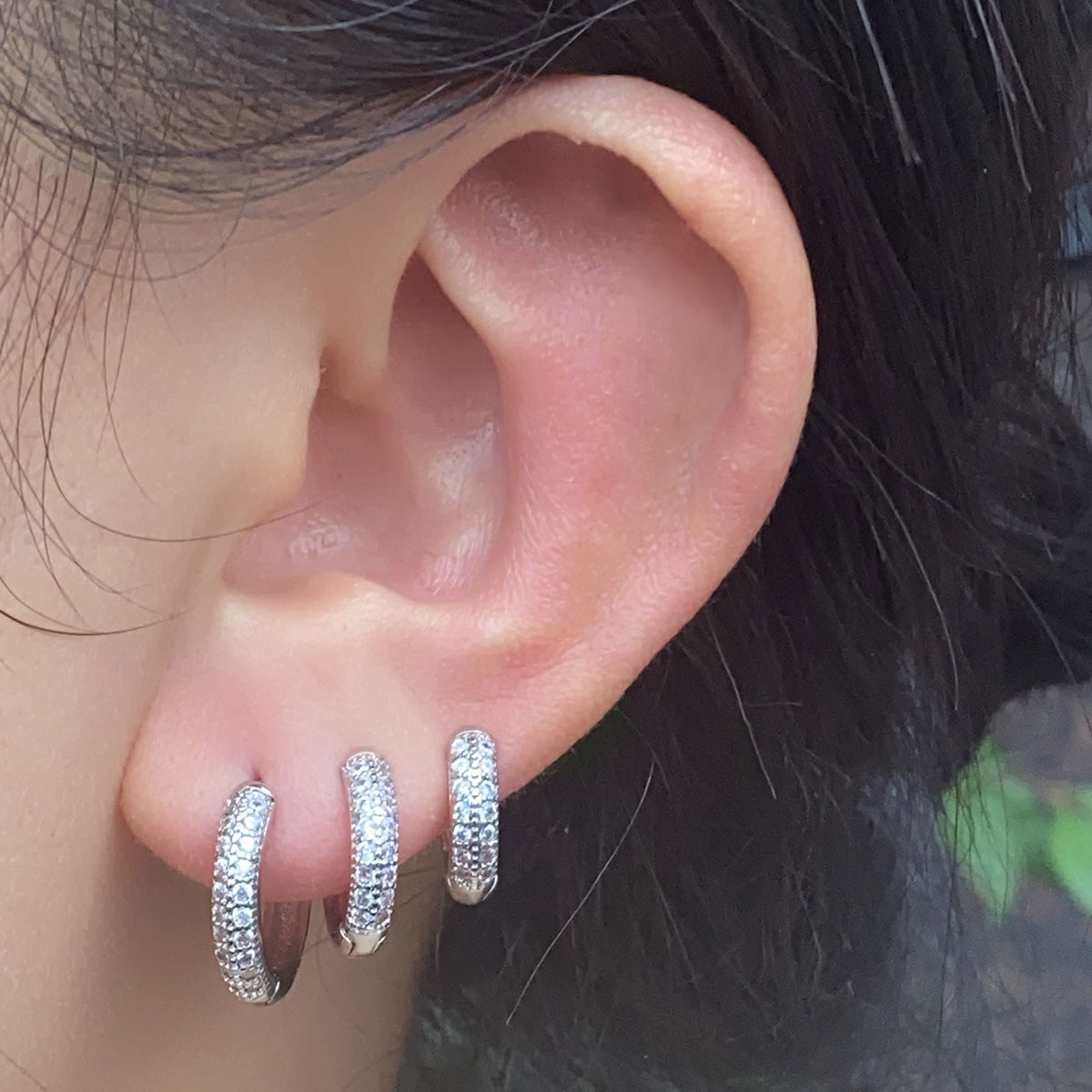 Boucles d'Oreilles Double Nucl - Conch Earring Hoop avis et prix