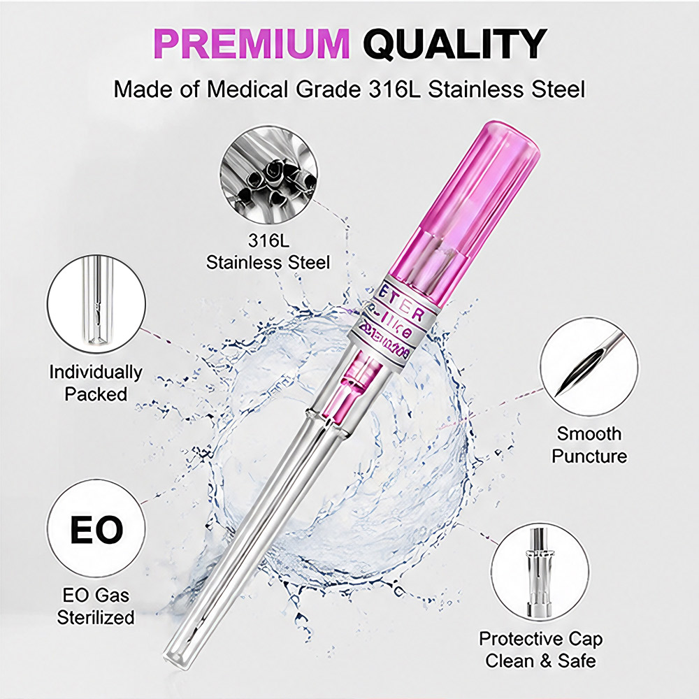 100/50/25/10/5 aiguilles de pe - Body Jewelry Tool avis et prix