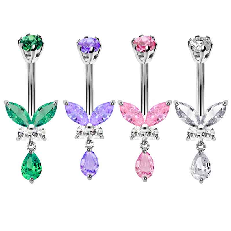 Anneaux de nombril papillon pe - Body Jewelry Co avis et prix
