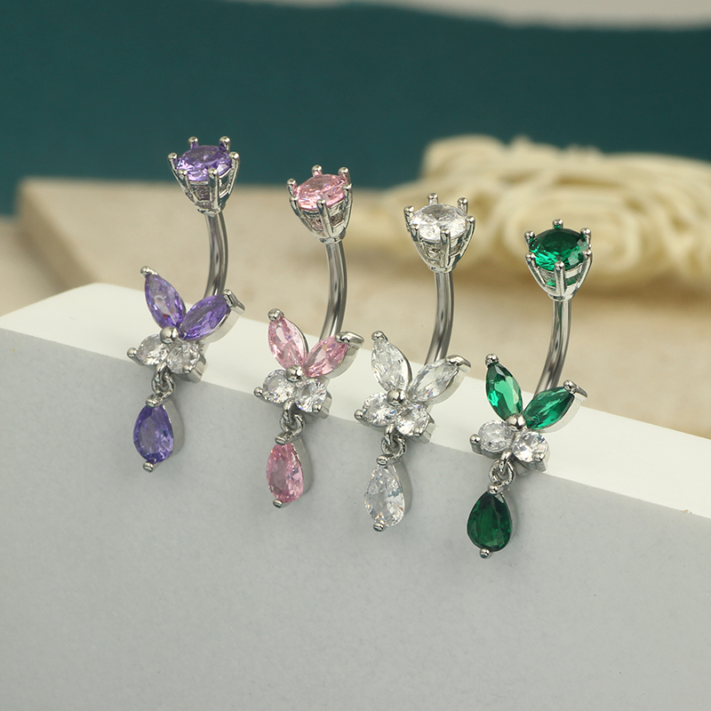 Anneaux de nombril papillon pe - Body Jewelry Co avis et prix