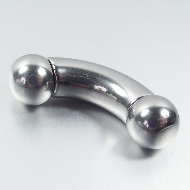 Gels incurvés en acier inoxyda - Nipple Bar Curved avis et prix