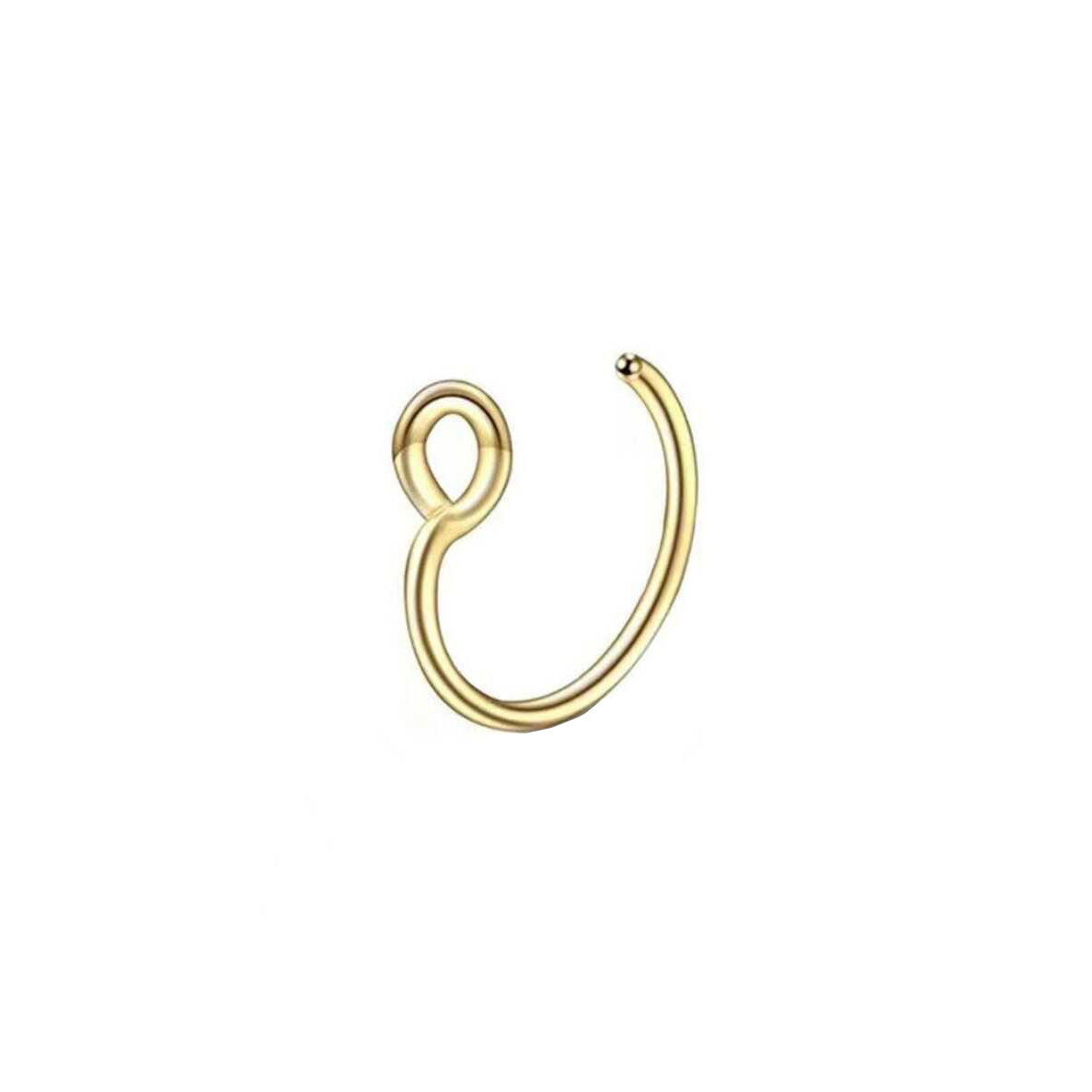 1 pièce Faux anneau de nez pou - Yg Body Jewelry avis et prix