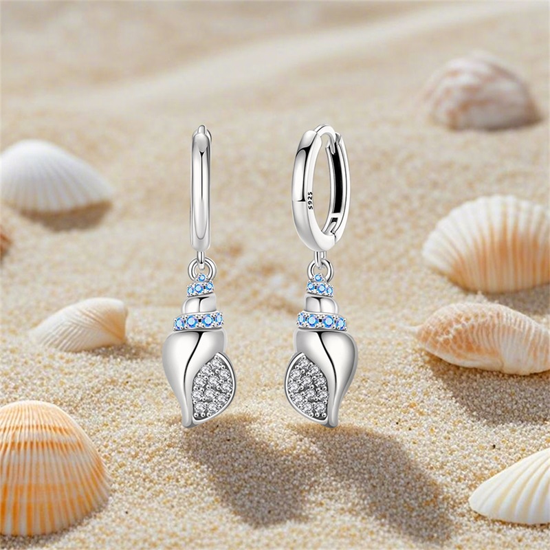 Boucles d'oreilles en argent S - Conch Earring Hoop avis et prix