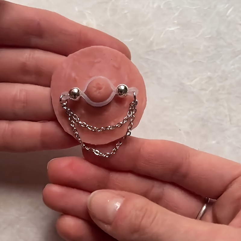 1 paire d'anneaux de faux mame - Body Jewelry Nipple Rings avis et prix