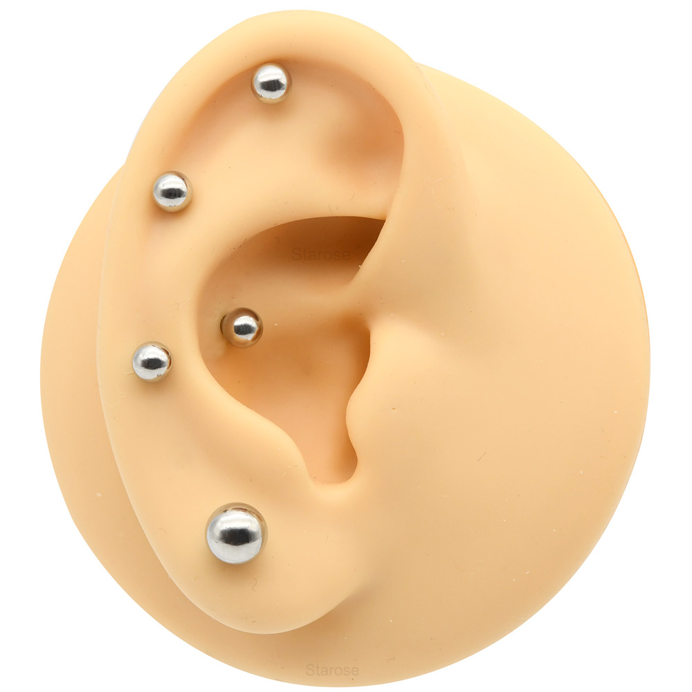 Piercing d'haltère droit en ac - Body Jewelry Nipple Rings avis et prix