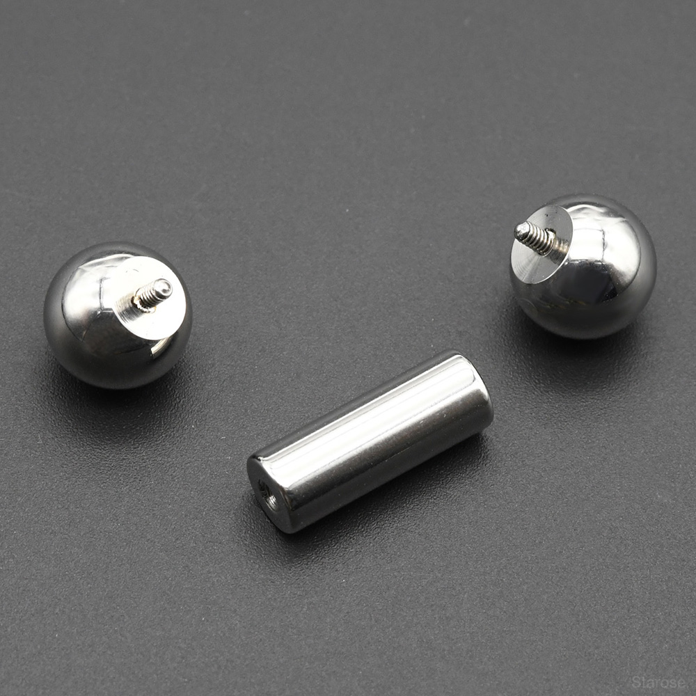Piercing d'haltère droit en ac - Body Jewelry Nipple Rings avis et prix