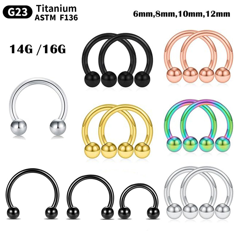 Anneau de septum en fer à chev - Body Jewelry Nipple Rings avis et prix
