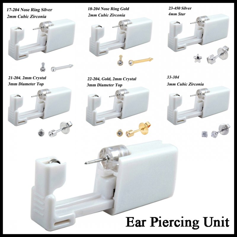 Kit de perçage d'oreille jetab - Body Jewelry Storage avis et prix