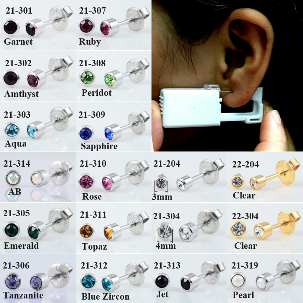 Kit de perçage d'oreille jetab - Body Jewelry Storage avis et prix