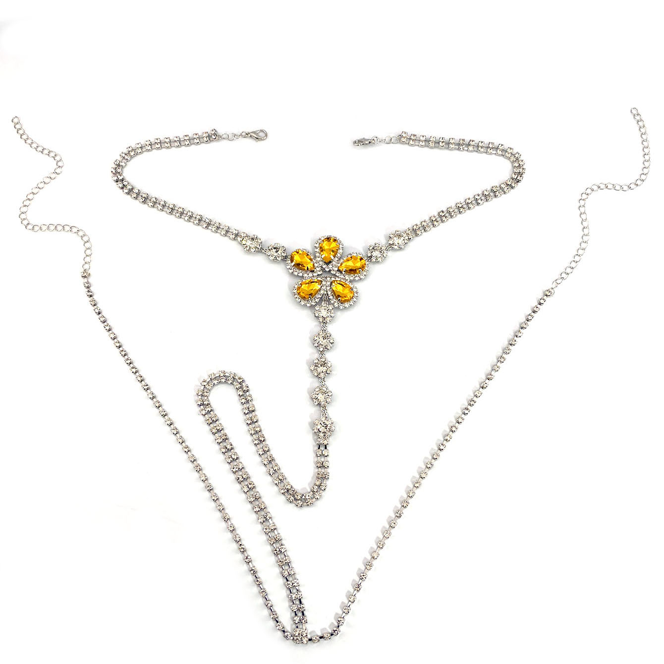 Ensemble string Sexy en strass - Body Jewelry Helix avis et prix
