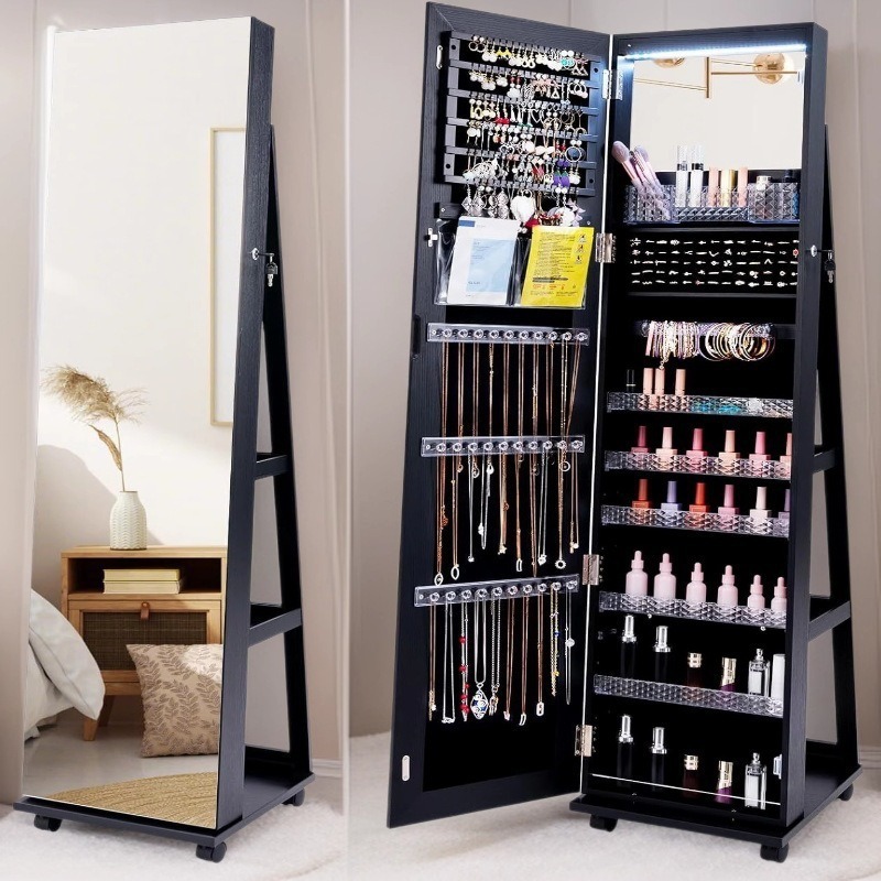 Miroir intelligent sur pied ro - Body Jewelry Storage avis et prix