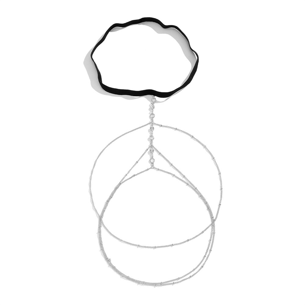 Chaîne de jambe élastique bohè - Body Jewelry Helix avis et prix