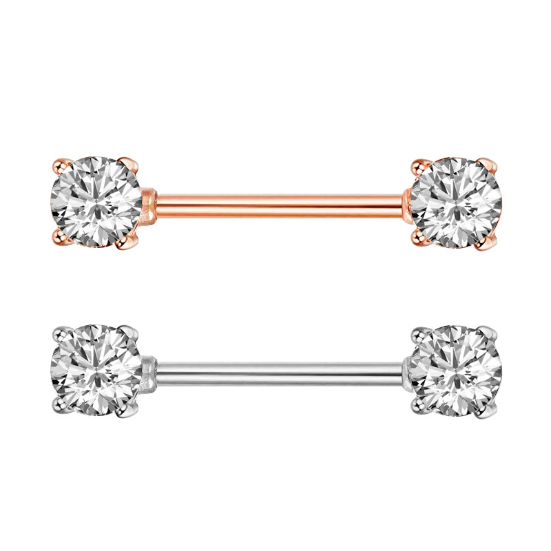 Piercing de mamelon en Zircon  - Body Jewelry Nipple Rings avis et prix